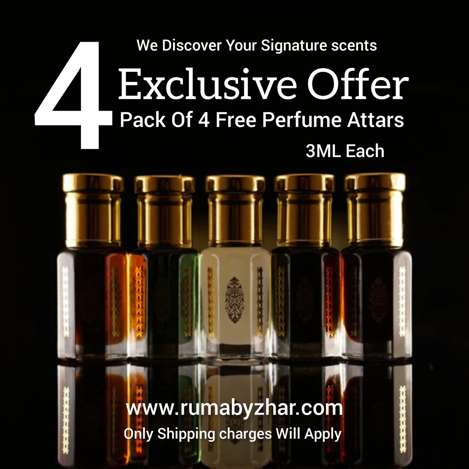 Exclusive Offer 4 Free Perfume Attars